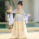 儿童超仙古装 古风连衣裙中国风女孩唐装 裙子 2024新款 汉服女童夏季