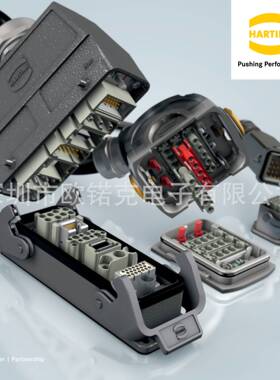 HARTING浩亭 19340060521 Han B 用于工业连接器的标准上売/底座