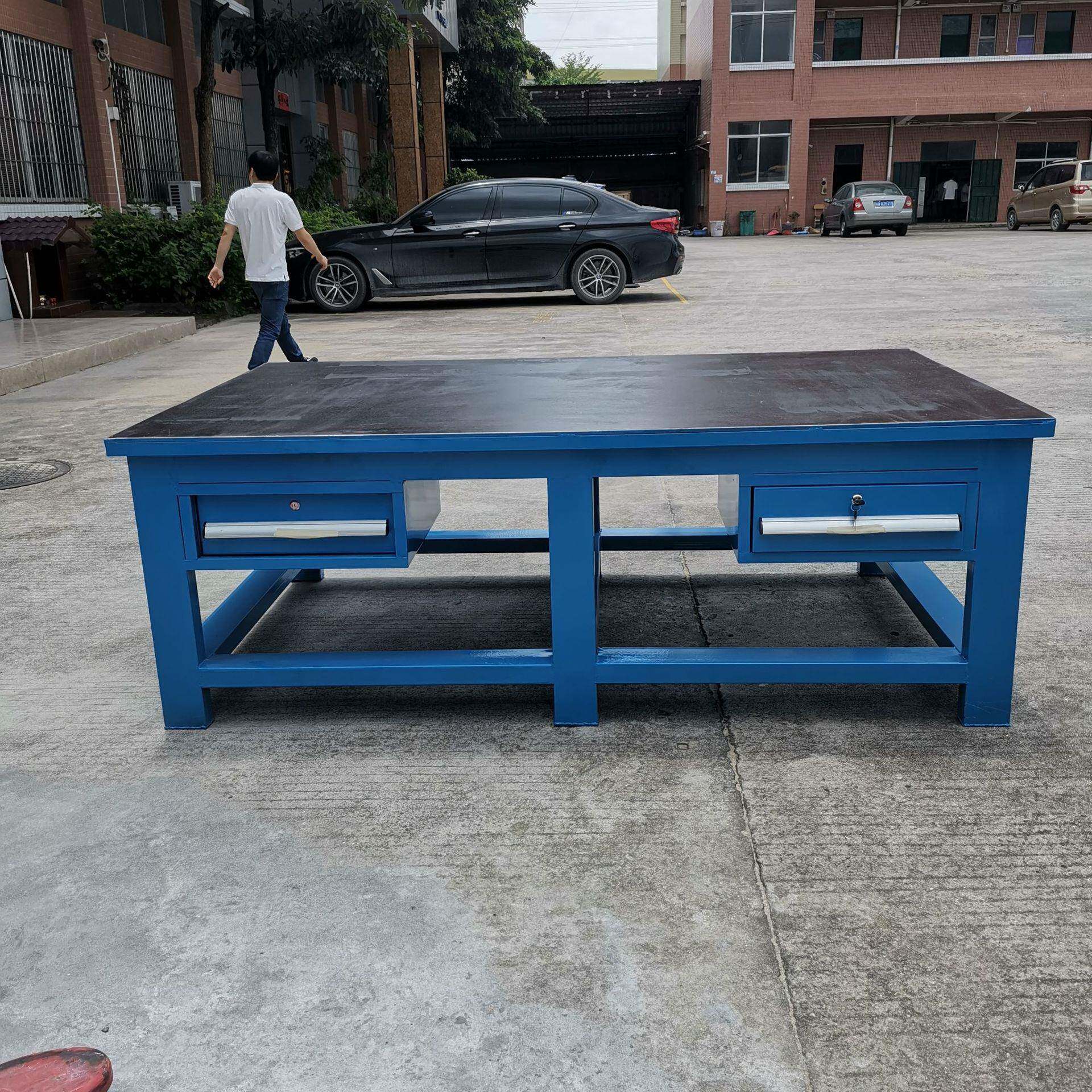 维重型模具作台钳WTR工桌飞模工工工作台钳工作台虎钳工作台钢板