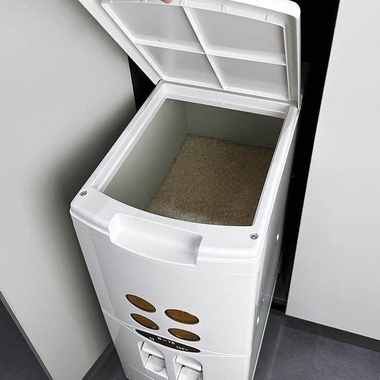 橱柜嵌篮入式MMA米桶拉米厨房内置箱米缸家面用抽拉式米箱储米柜,家装主材,米桶,淘宝优惠券,粉丝福利购,淘宝优惠卷