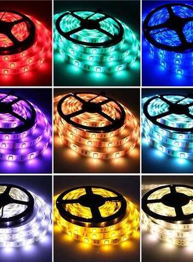 LE5050/283D灯带 5050 R2315GB套装 无8线RF 2键RGB音乐定时控制