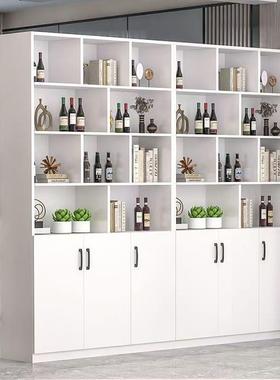 物实木酒柜展示柜餐边柜储柜置物架玄酒关柜墙DPG隔靠断柜架