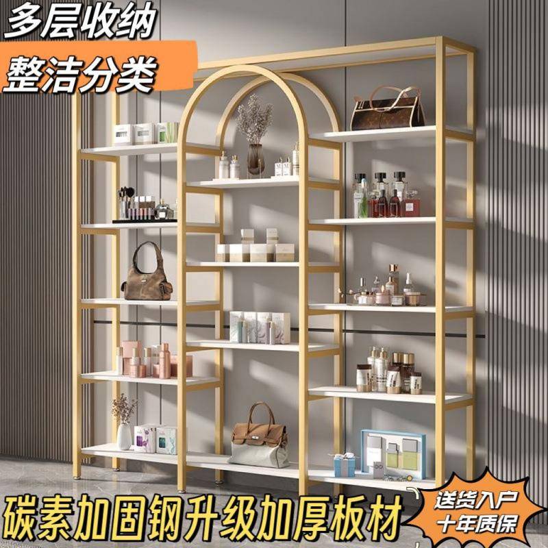 轻奢展示功架美甲328展柜品货架示甲产油胶柜子展柜多能院置物架