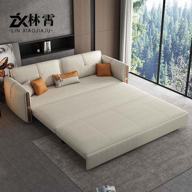 lw0沙发床折叠沙发多功能可折叠客厅小户型伸缩双人单人两用阳台