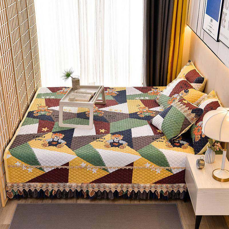 榻米床盖单件夏季炕罩东纯色夹榻棉床北单单件四季通大用zG0//R炕,床上用品,床单,淘宝优惠券,粉丝福利购,淘宝优惠卷