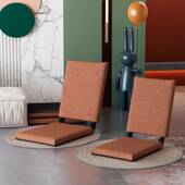 家用榻榻米折叠懒人沙发宿舍上背椅FSG子卧室台阳飘窗靠床日式 休