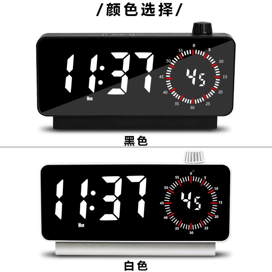 现代约儿童闹钟用多功GTSY2423能厨房简计器学生宿时舍充电家款桌