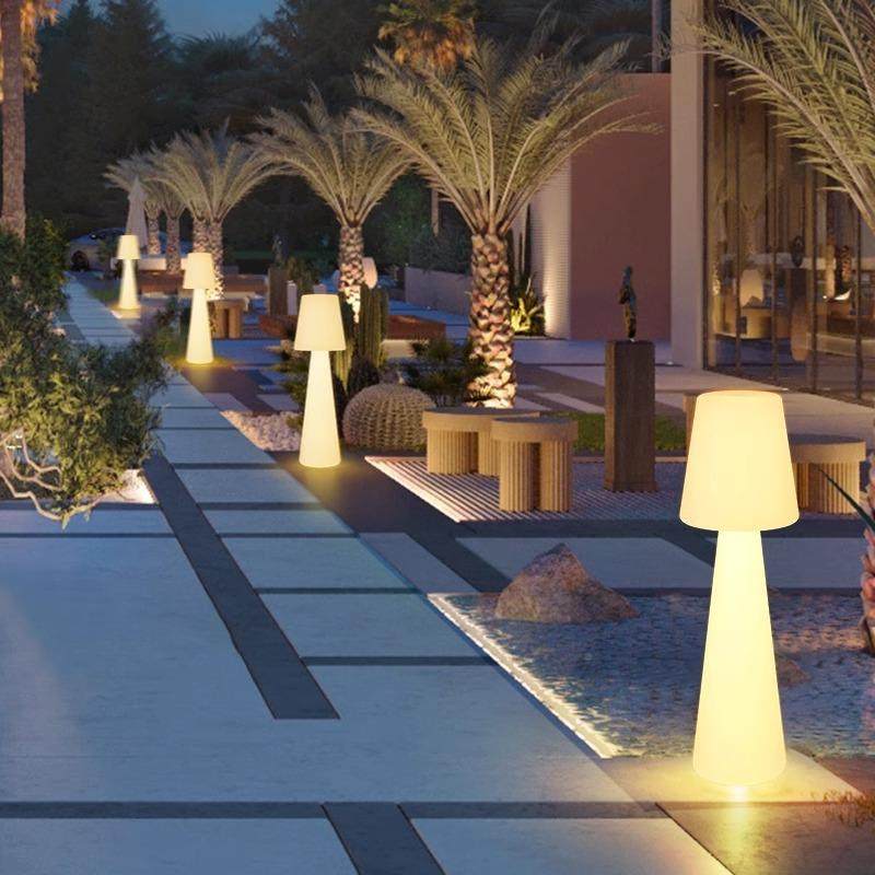 le卧室立落地灯室内客厅光床头发灯柱户外d景观式落地台灯花园大