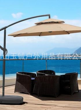 户外遮阳伞店台广NSV场大伞阳露天太阳庭伞铺门院外摆别墅圆形香