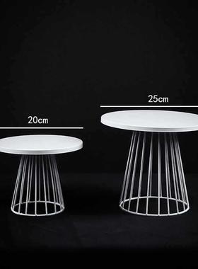 式装甜品台摆件展示架蛋糕托盘婚礼欧摆台F96SSTH8饰套装创下午茶