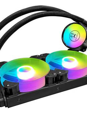 寒月240水冷CPU散热器argb一体式电脑水冷排套装多平台水冷散热器