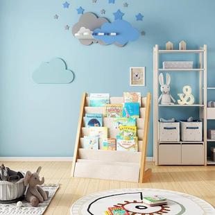 实木书架落CHF多地置物架幼儿学园书本柜简易生书本收纳架客厅用