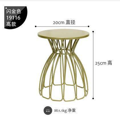 蛋糕展示托盘 粉色系主题婚礼甜品台摆件 铁艺蛋糕架子8寸蛋糕盘