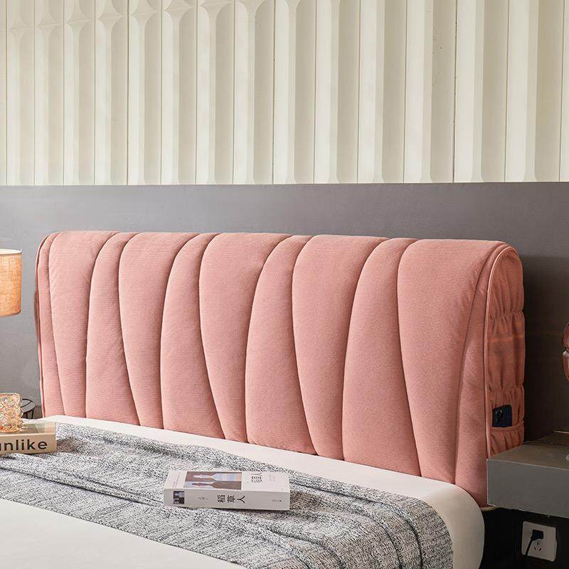 全床包罩新款棉软包夹靠背保护套加头FS75840厚皮木床防尘罩通用,居家布艺,床头罩,淘宝优惠券,粉丝福利购,淘宝优惠卷