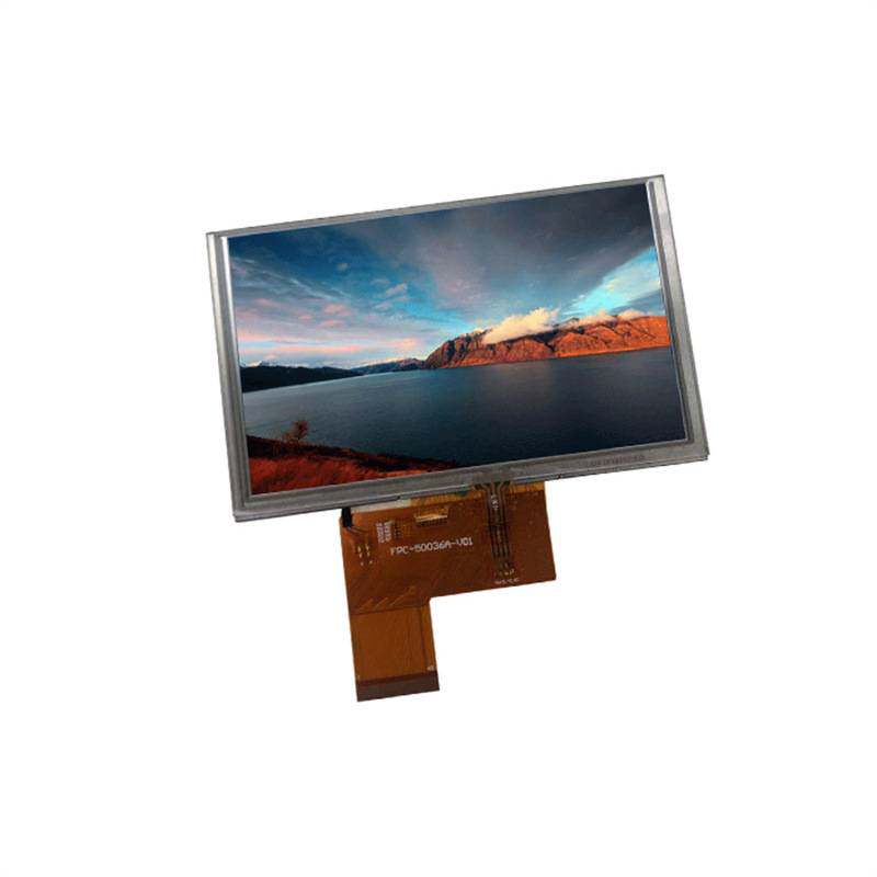 5寸液晶屏800(RGB) * 480 IPS模组 高清门铃屏 高亮锚鱼液晶屏