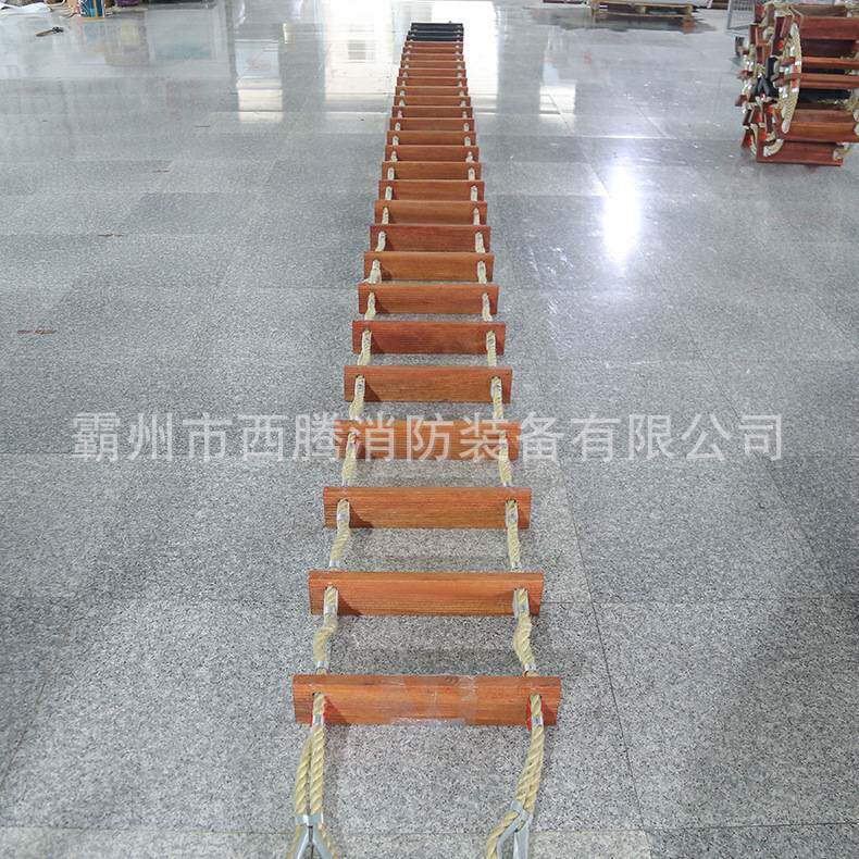 船用登乘木梯引航员船用登乘绳梯水上救生木踏板防滑登乘梯
