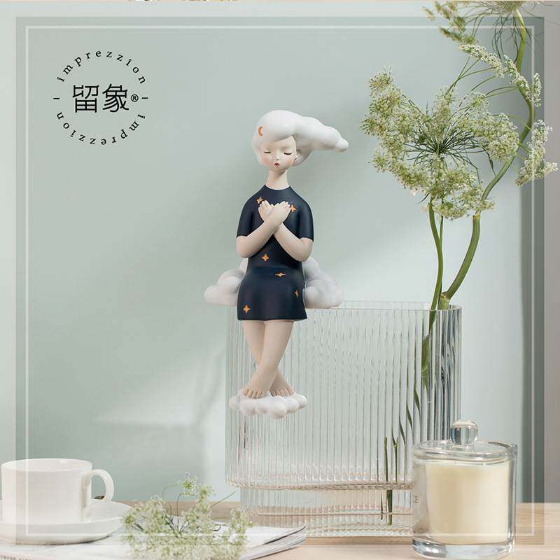 留象芸芸客厅创意桌面摆件电视柜办公桌家居装饰品卧室床头柜艺术