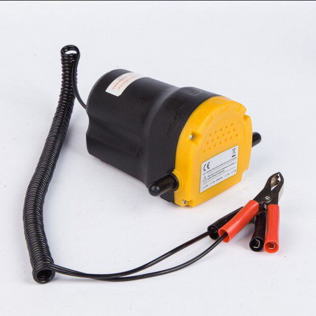 12v.24v电动抽油泵汽车更换机油泵抽柴油泵微型自吸加油泵