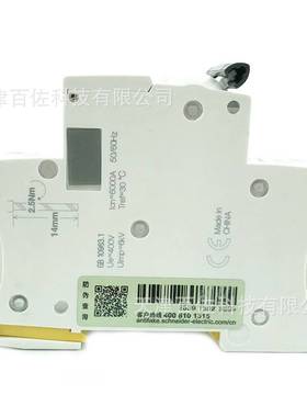 断路器IC65N 2P D10A断路器A9F19210空气开关断路器