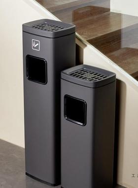 外酒不钢烟F97698S8灰锈柱烟头收集筒烟蒂柱垃圾桶立户式店大堂灭