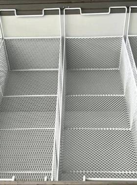 冰柜物篮纳20119篮雪糕的丸子框收冰箱里面篮子置物置架分类篮筐分格篮