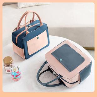 饭盒袋子铝保袋小学装 生餐包F76HHT56盒手提便当包箔加厚上温班族