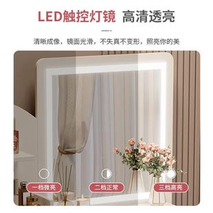 卧0室梳妆台简约代主卧妆化桌225现新款 轻奢643化妆台镜收纳柜化