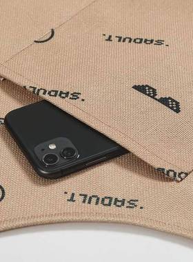 家用饭围裙套头布作艺棉做麻无袖PUj6575674皮防水防油房围腰厨工