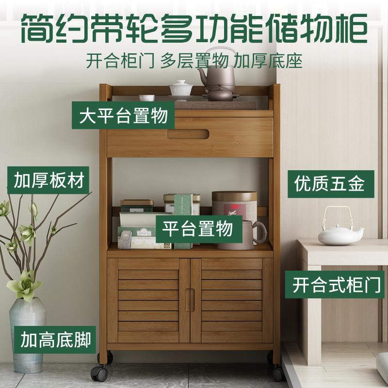 阳台移泡茶sn-csj沙发边几带抽动屉茶车茶具餐边柜茶几简约用小桌