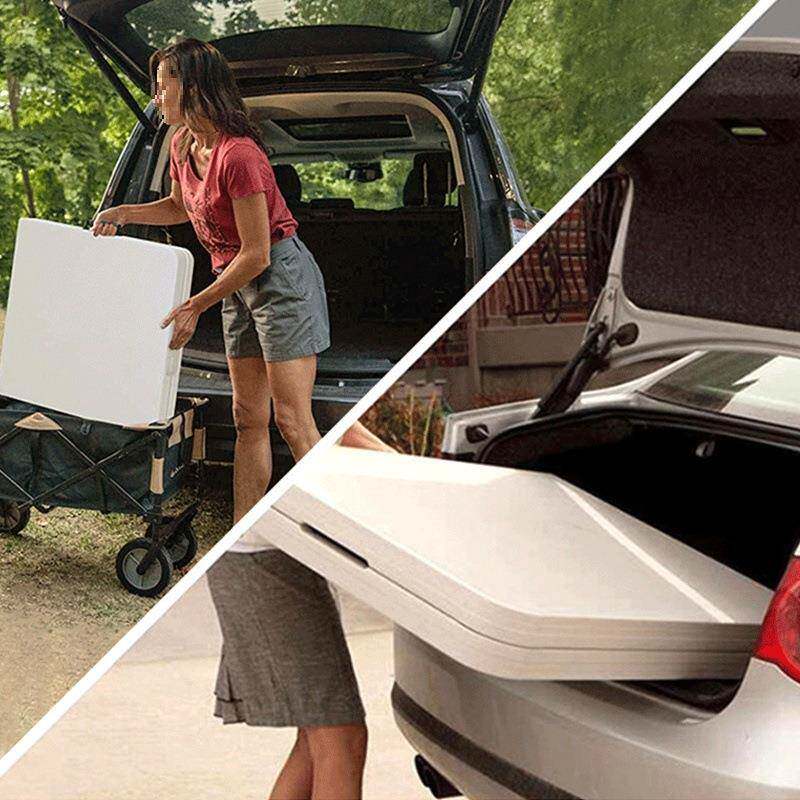 可折叠F9557T55便桌携桌式简易家用餐户外夜市摊长方形小户型摆吃