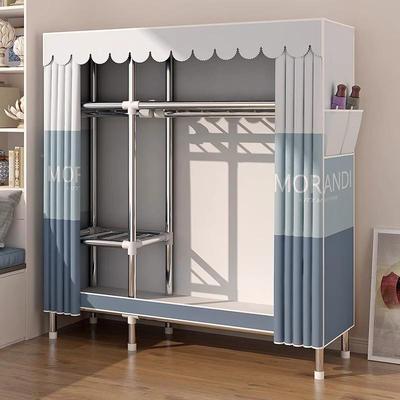 衣柜简易NTU组用装区出挂租房简约衣橱衣多卧室家用出租屋分