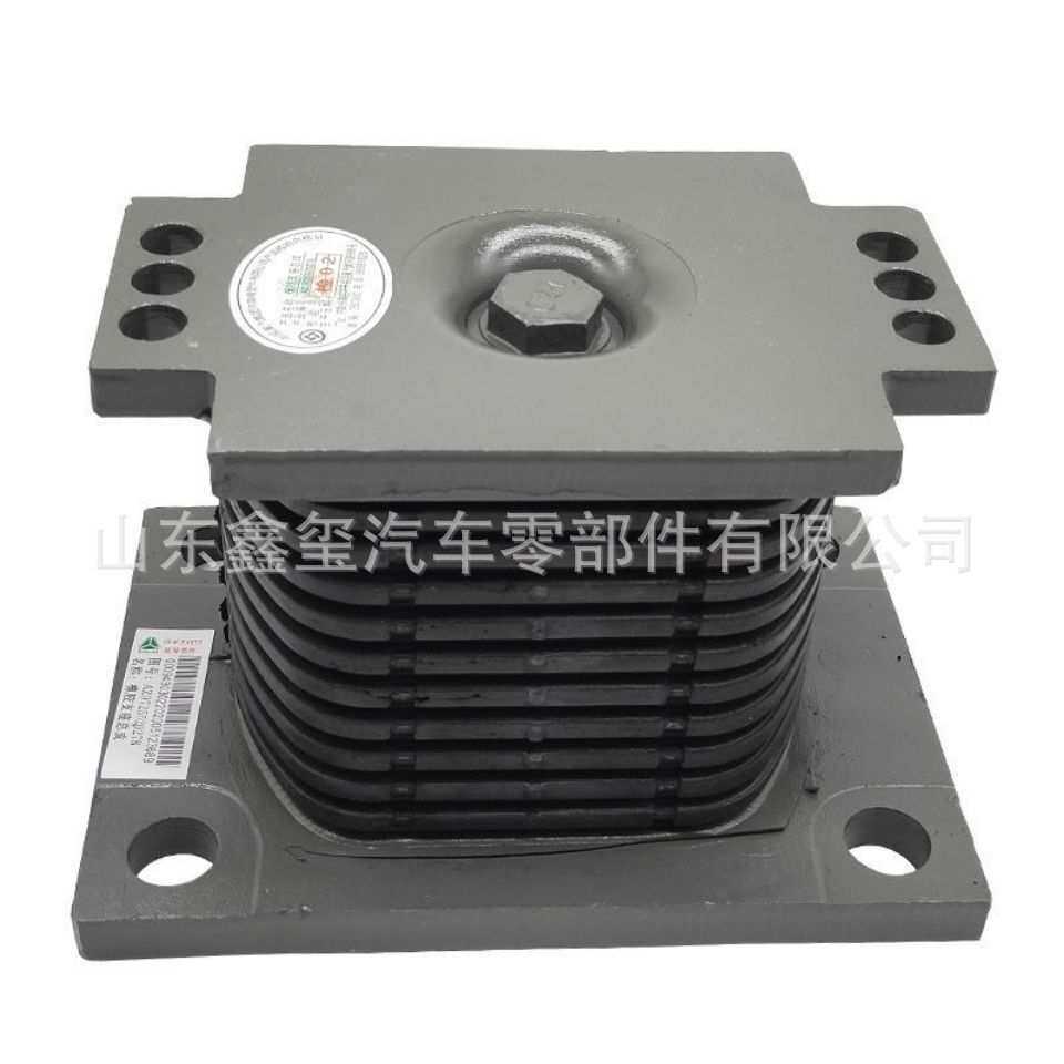 豪瀚豪沃橡胶支座 胶墩 AZ9725520278 新大威钢板座
