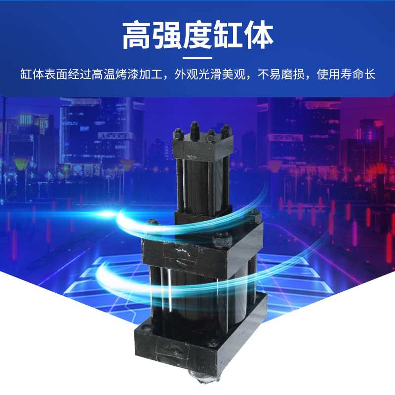 厂家直发盖板油缸液压气动原件模具配件双向轴机械非标液压缸加工