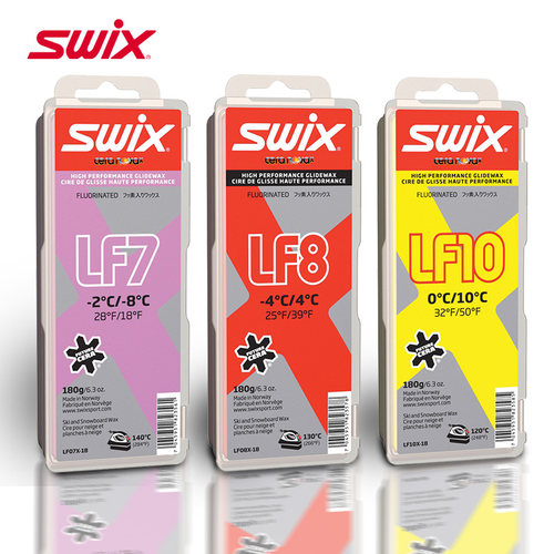 SWIX滑雪蜡湿粒高温低氟训