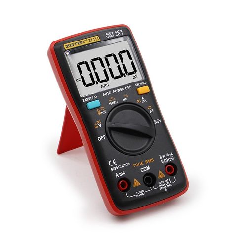 众仪ZT-111数显四位半万用表多功能高精度数字万能表袖珍万能表