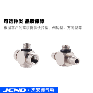 微型快拧直通接头M 直角M 6HL
