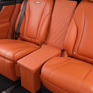 适用于AITO问界M7 M9二排过道折叠储物箱座椅车载中间收纳盒子