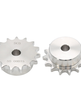 SCS304不锈钢单排链轮S60 12A 60B 60B10齿60B11齿60B12齿60B13齿