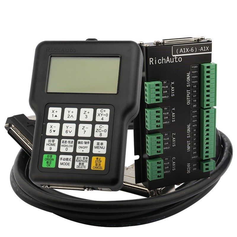 北京锐志天宏A18S 四轴联动DSP控制系统 雕刻配件手柄控制器接线