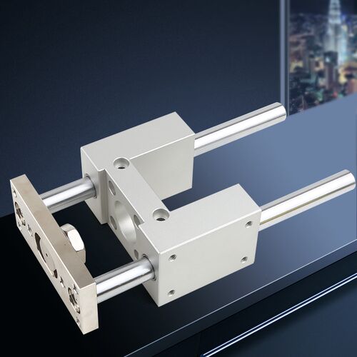 AFRSCH100气缸固定导向支架三轴带导向气缸机架 压料气缸气动大全