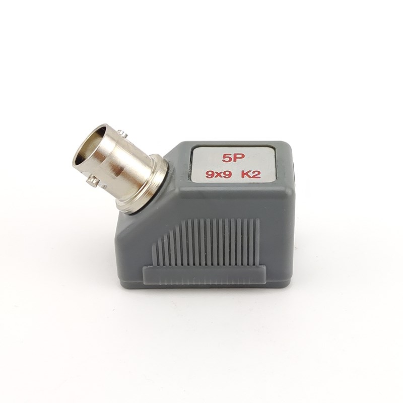 5P9X9K2 4P8X12K2超声波探伤仪斜探头钢管焊缝钢构检测5MHz塑壳10