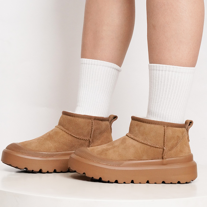 【王博Mini】桑坡羊皮毛一体雪地靴明星同款潮流