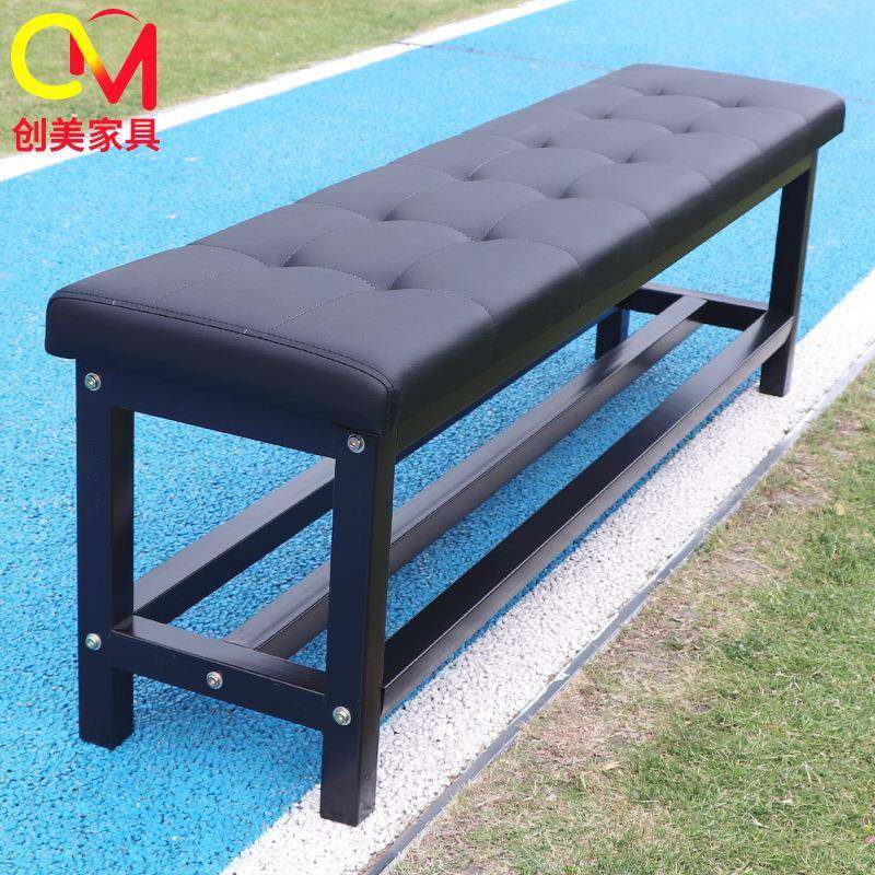 浴室健身房更室不锈长条凳换衣鞋凳059长凳商场钢试休息凳换软包