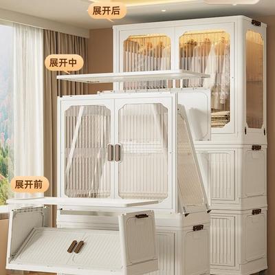 易衣柜家用衣收纳柜子免安装儿童31小橱卧室可服折叠组衣简装储物