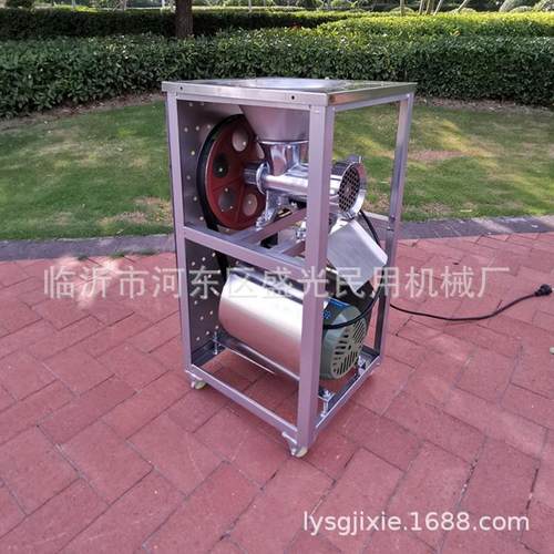 2号铝3金绞肉合机32电动商用碎骨机鸡架绞辣椒肉机