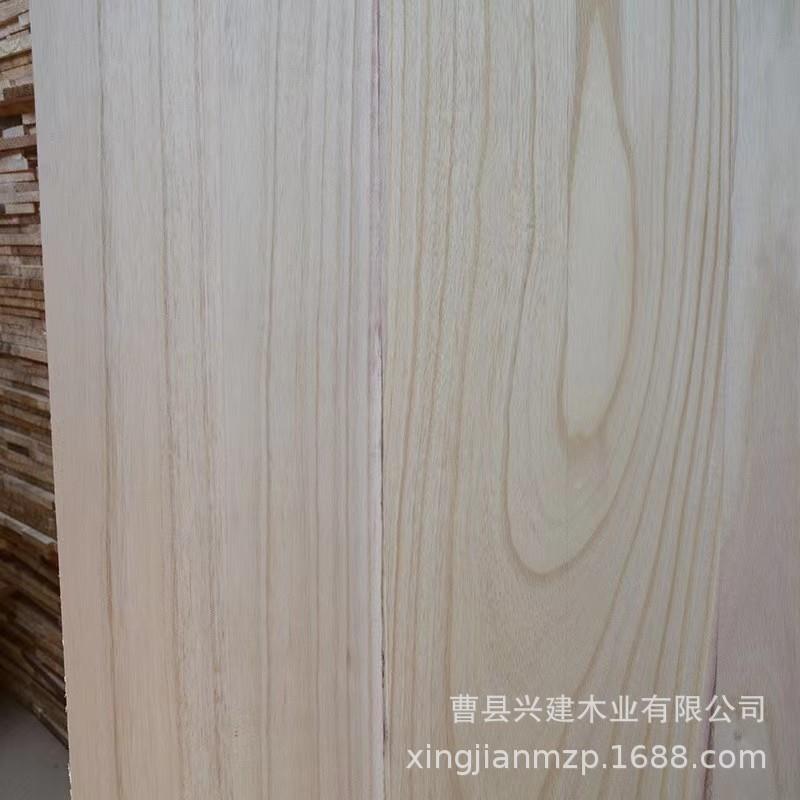 桐木拼木实板木板家装材建材板实木桐UVW板家具板家用装修衣橱板