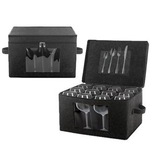 红酒杯储盒12格葡杯722萄酒收纳储盒存可折叠高脚酒杯存盒红酒杯