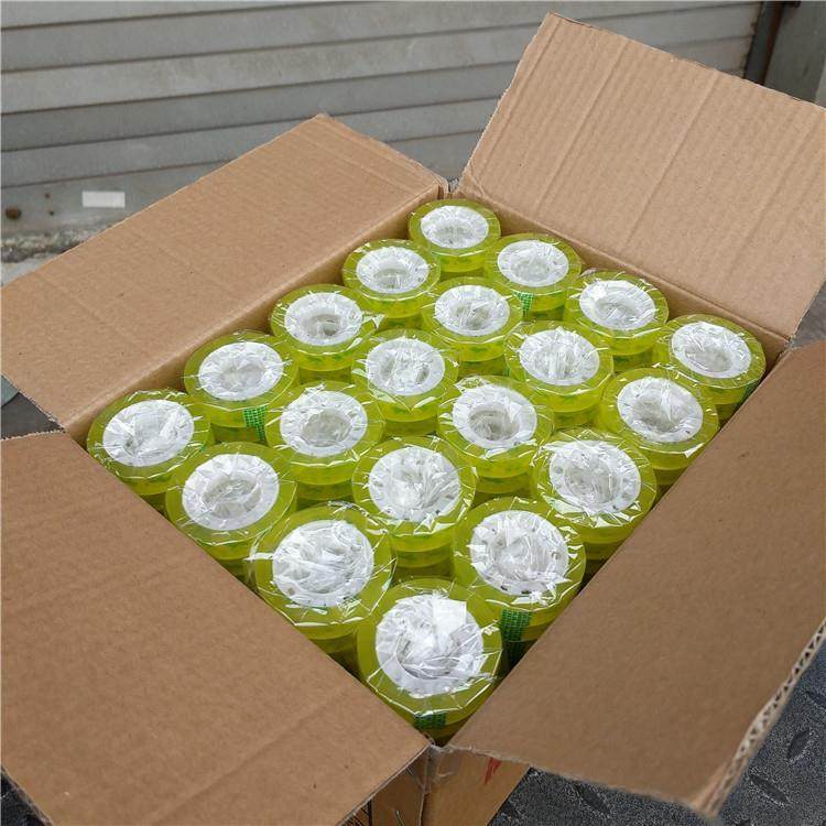 透明小工胶带整箱发宽0.具8/1ZYO.8c批m学生手文胶带花店花艺胶带