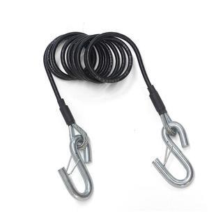 机械传动用绳塑锌镀钢丝绳包圈弹簧拖车吊绕装MRE拉索防盗拖车安