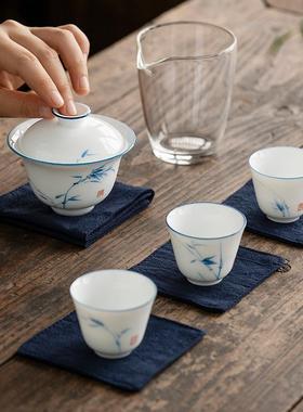 携式旅行茶具RRM小装随三身户外包泡茶壶茶套杯单人快便客杯一盖